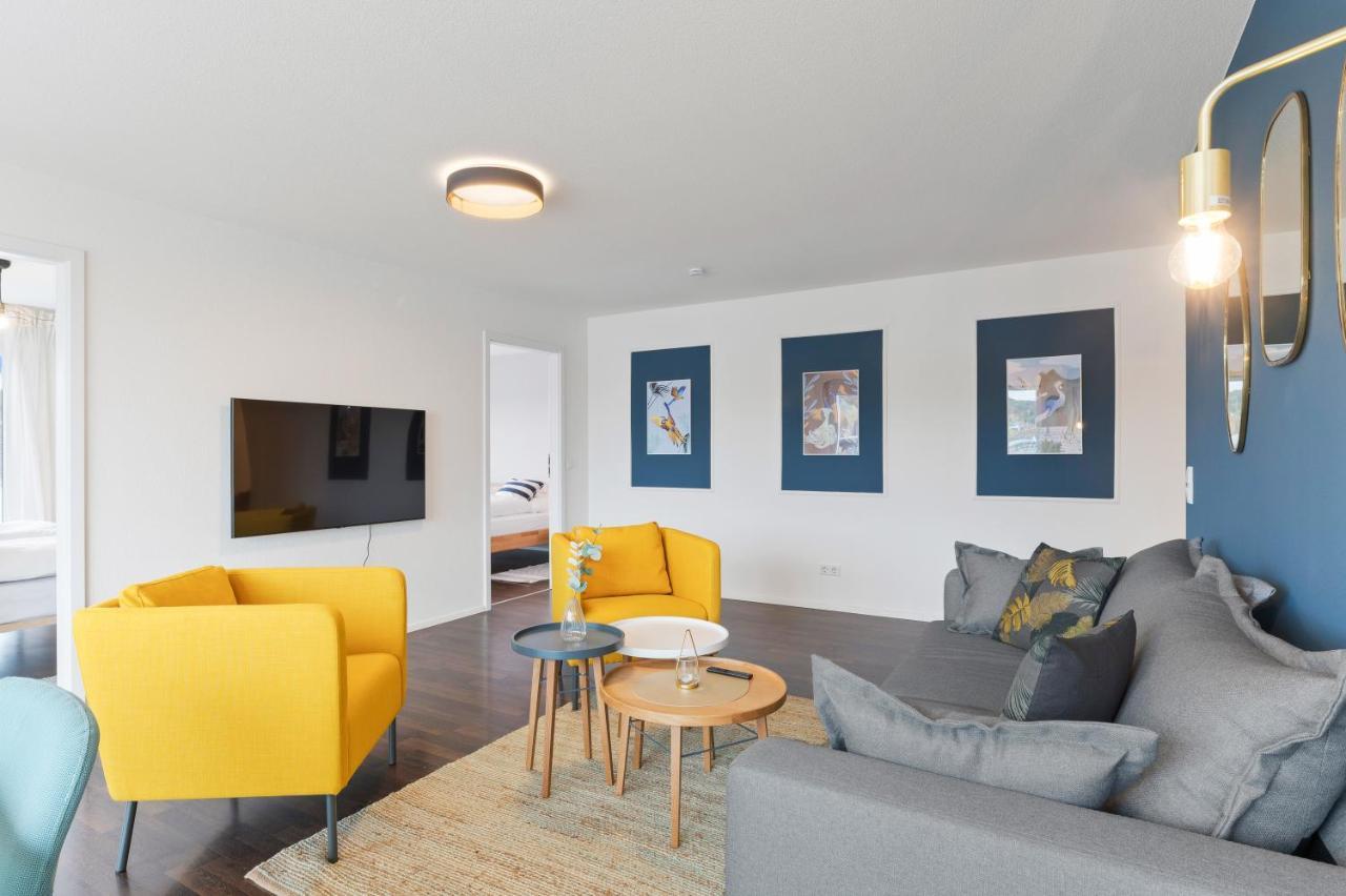 Design-Apartment - Kueche - Dachterrasse - Zentral لينفلدن اشتردين المظهر الخارجي الصورة