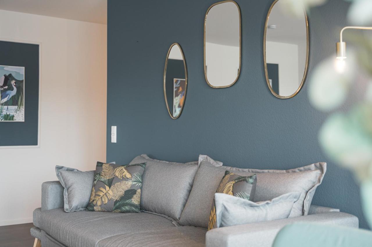 Design-Apartment - Kueche - Dachterrasse - Zentral لينفلدن اشتردين المظهر الخارجي الصورة